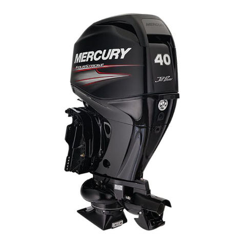 Mercury 40 jet fourstroke User manual