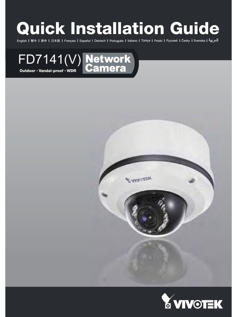 Vivotek FD7141 User manual