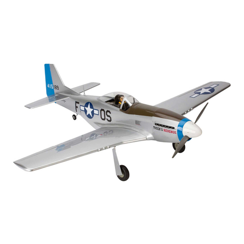Hangar 9 P-51D Mustang 40 ARF User manual