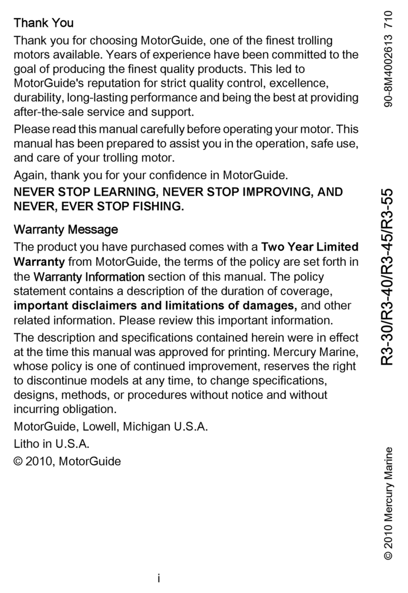 Mercury R3-30 User manual
