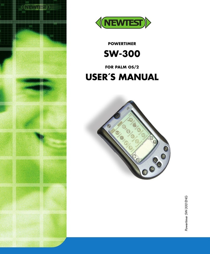 netest Powertimer SW-300 user manual