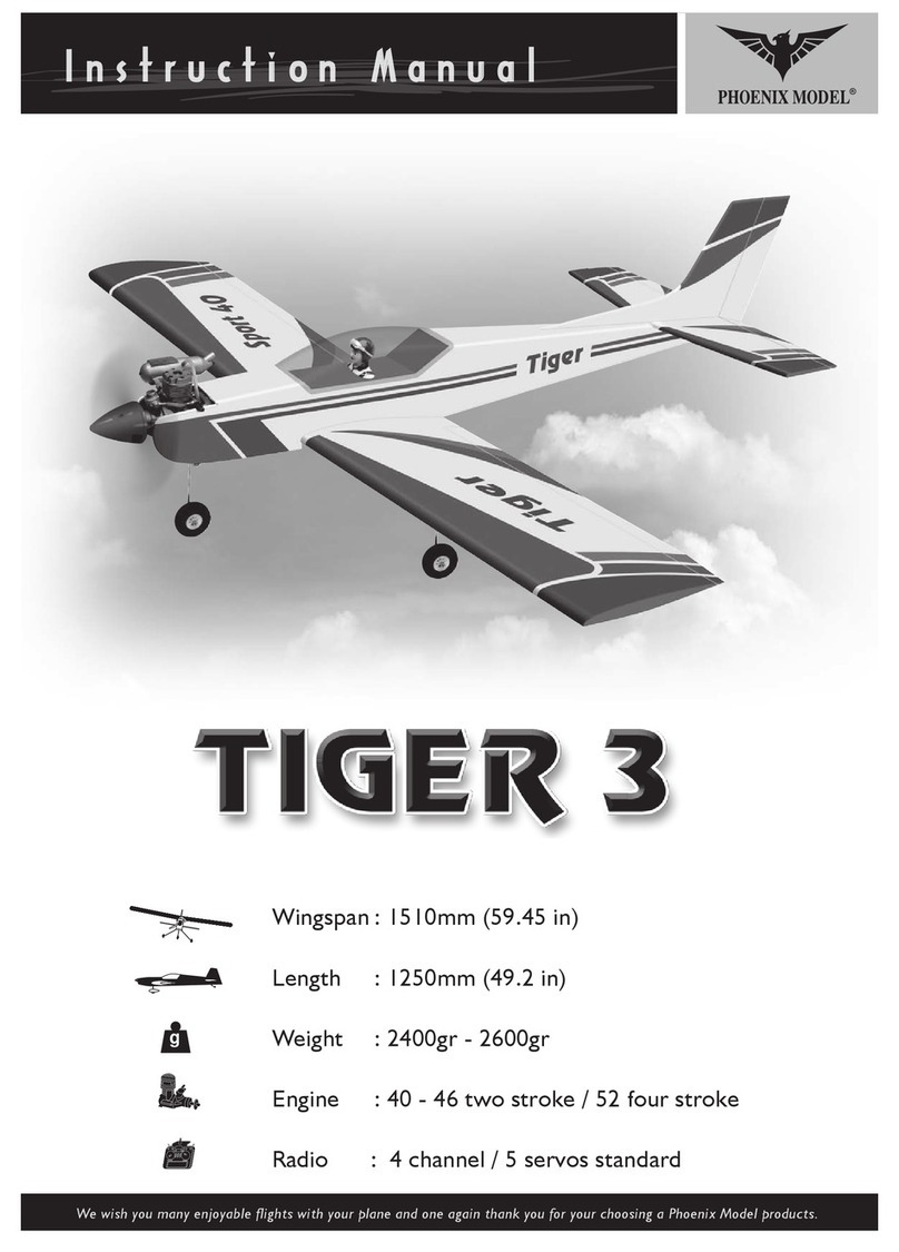 Phoenix Model Tiger 3 instruction manual