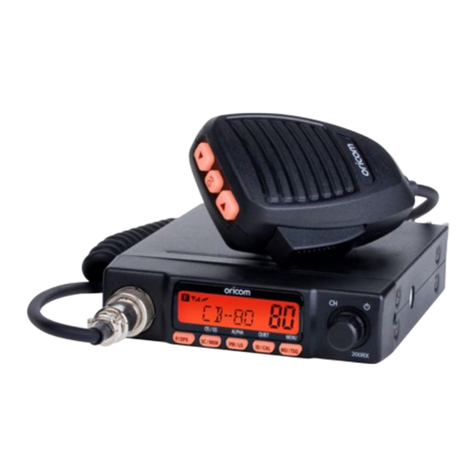 Oricom UHF180F operating instructions