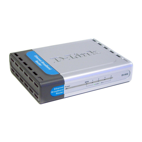 D-Link Express EtherNetwork DI-604 User manual D-Link Express EtherNetwork DI-604 User manual