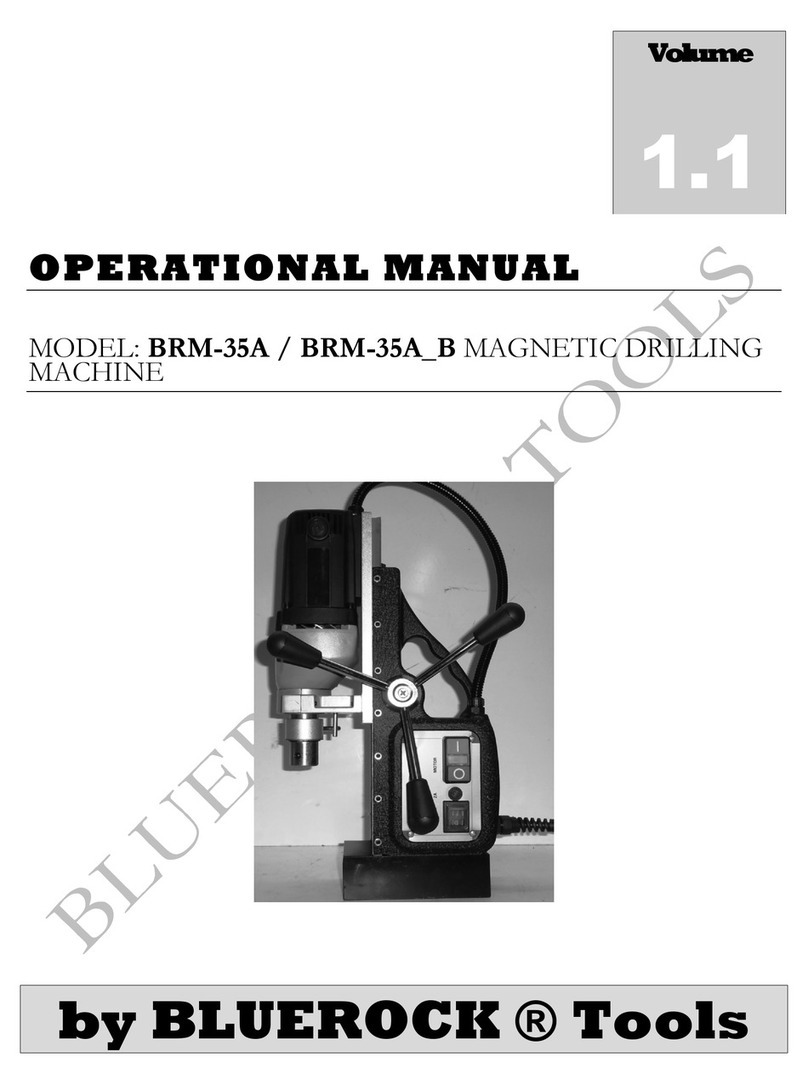 BLUEROCK BRM-35A Operational manual