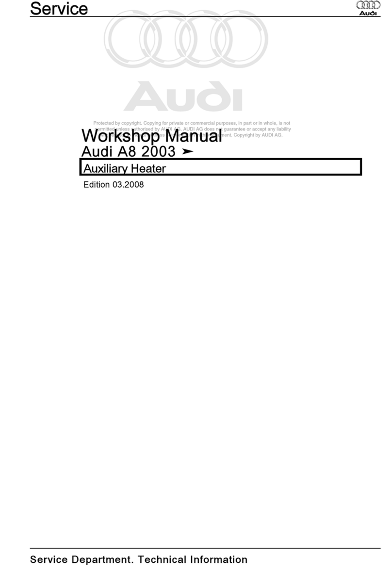 Audi 2003 A8 Instruction manual Audi 2003 A8 Instruction manual