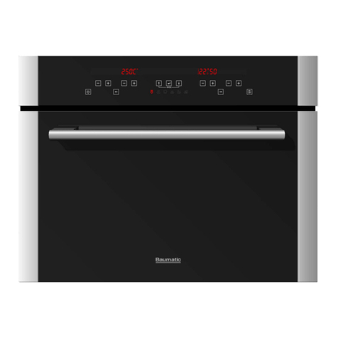 Baumatic BCS460SS User manual