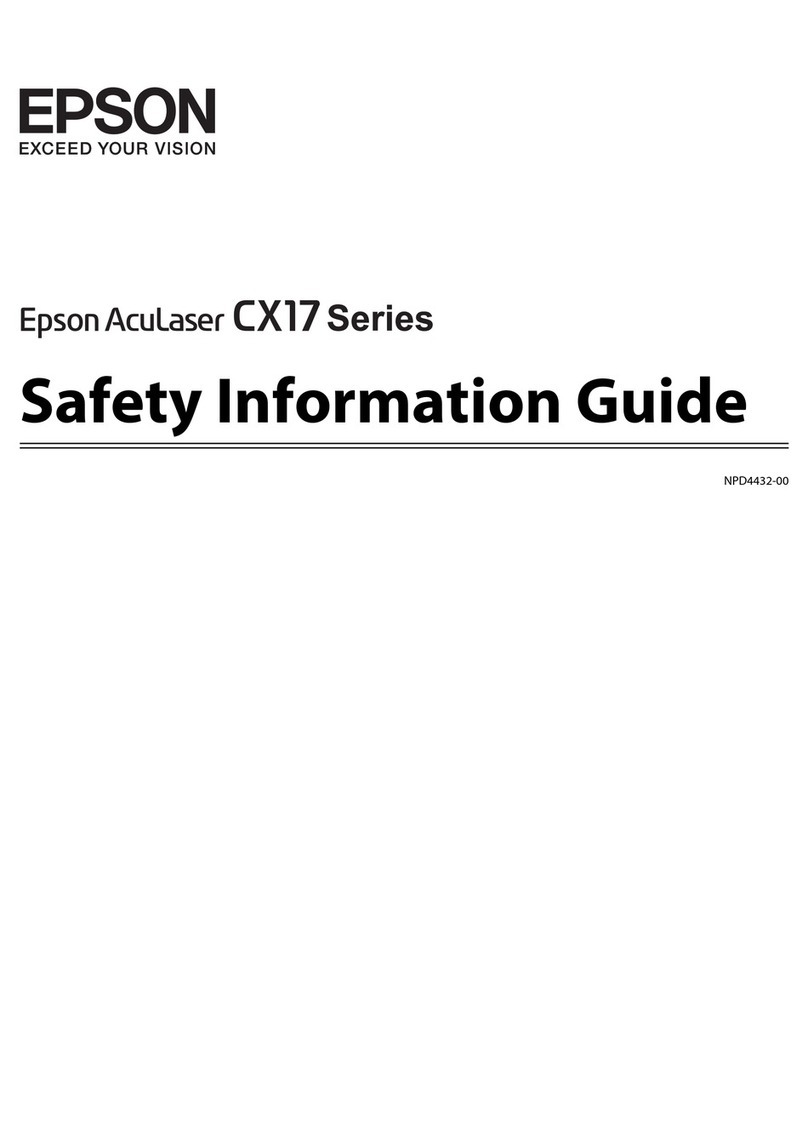 Epson AcuLaser CX17 Series Original instructions