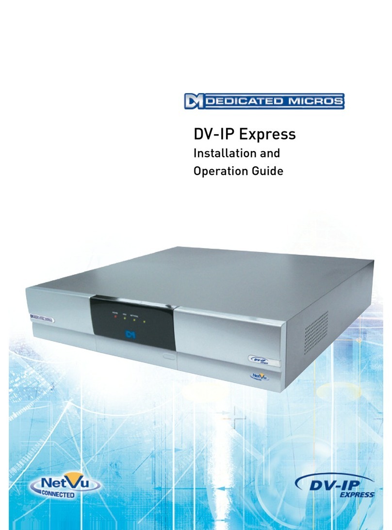 Dedicated Micros DV-IP Express Instruction Manual Dedicated Micros DV-IP Express Instruction Manual