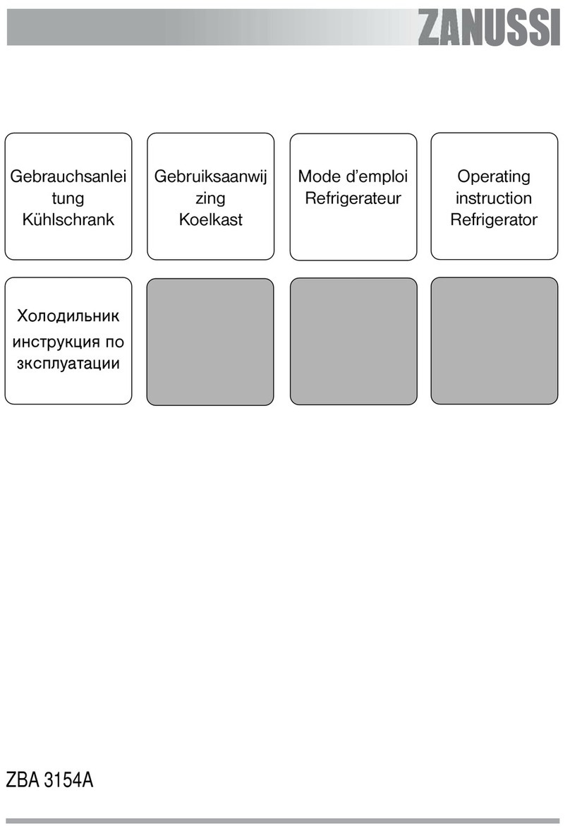 Zanussi ZBA 3154A User manual