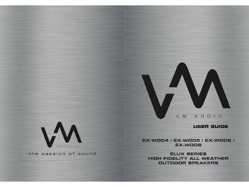 VM Audio EX-WOD4 User manual