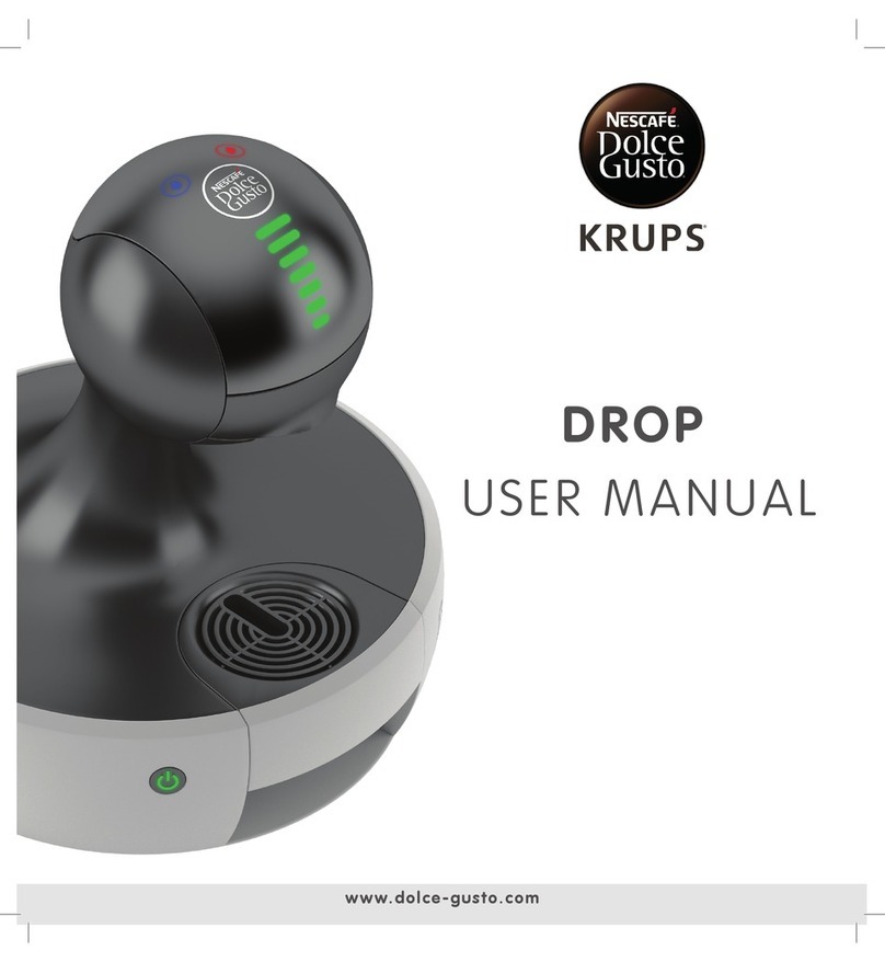 Krups NESCAFE DOLCE GUSTO User manual