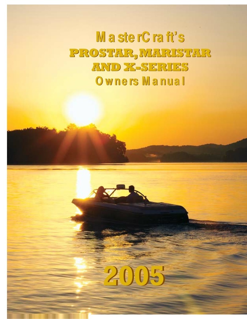 MasterCraft Prostar Series User manual MasterCraft Prostar Series User manual
