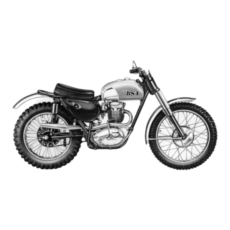 BSA 1967 B44 Victor Enduro instruction manual