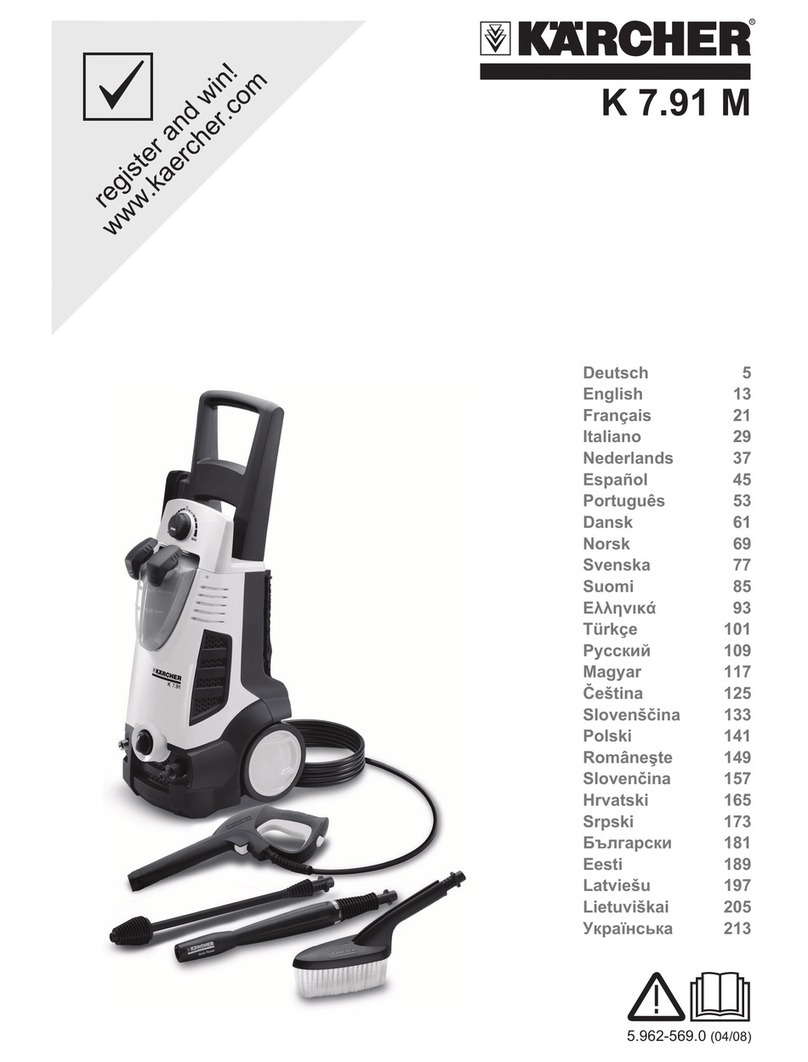 Kärcher K 7.85 M instruction manual