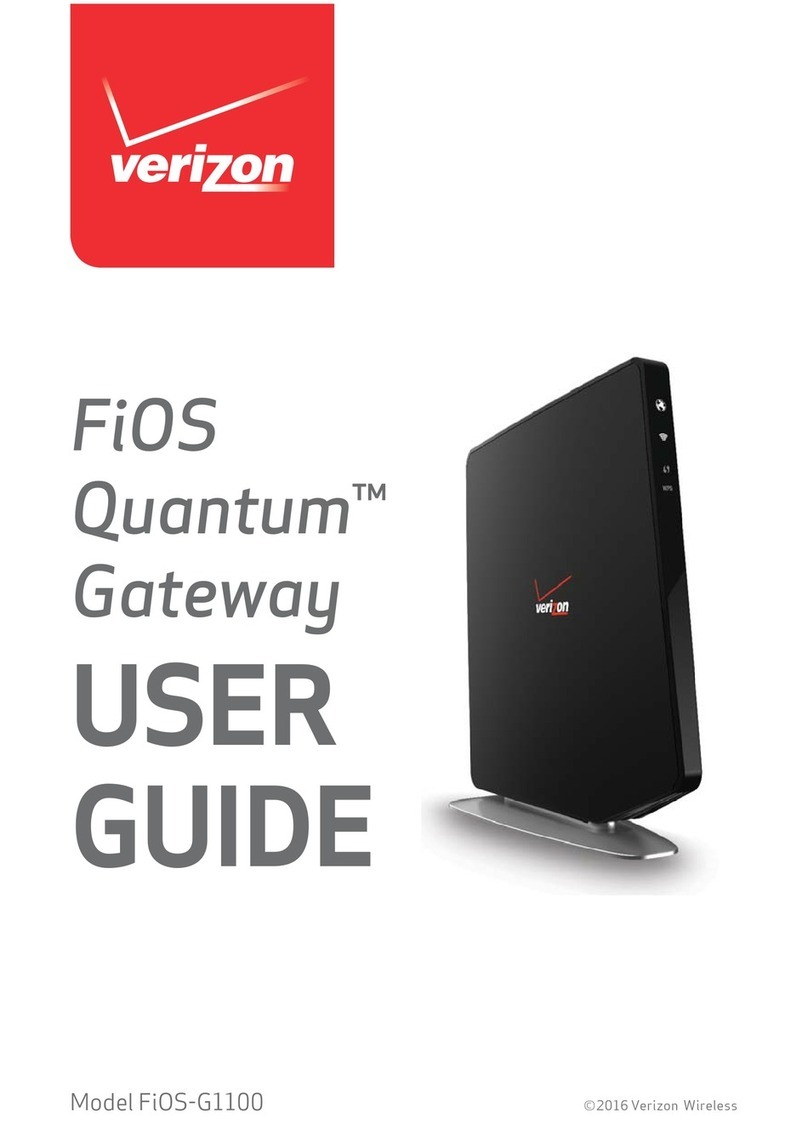 Verizon Wireless Quantum FiOS-G1100 user guide