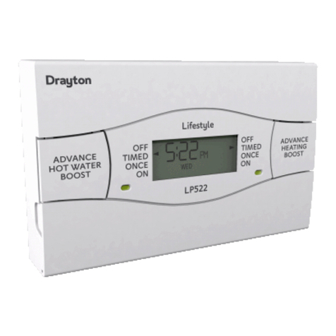 Drayton Lifestyle Installation and user instructions
