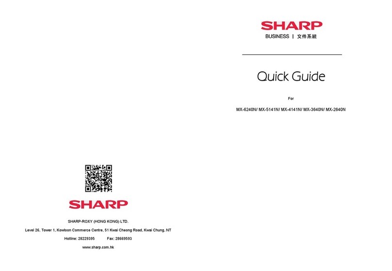 Sharp MX-6240N User manual