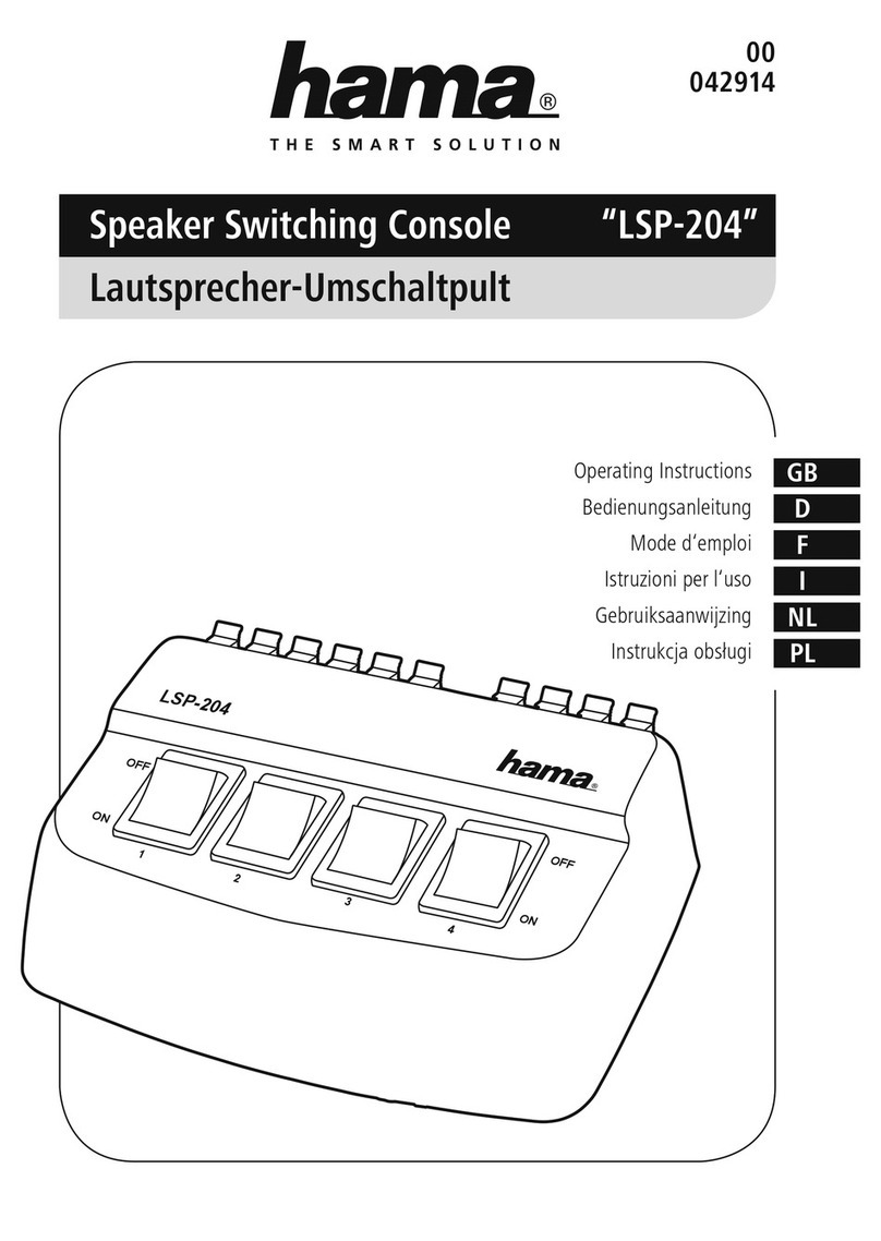 Hama LSP-204 operating instructions