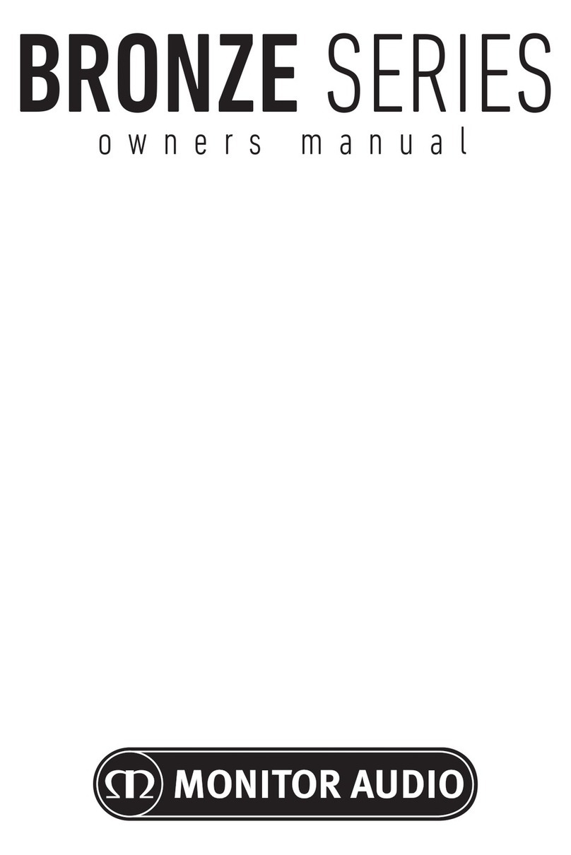 Monitor Audio Bronze Series User manual