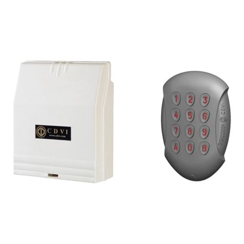 CDVI Galeo User manual