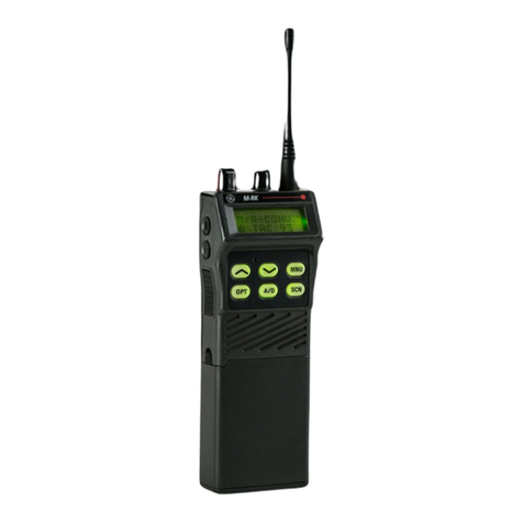 Ericsson EDACS M-RK-II SCAN User manual