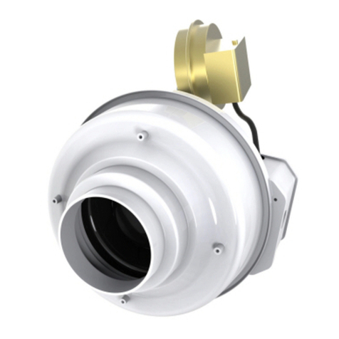 Fantech DBF110 Installation and operation manual