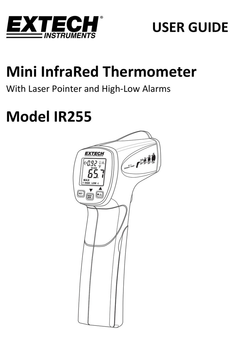 Extech Instruments IR255 user guide