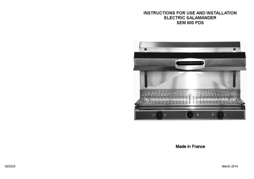 Salamander SEM 800 PDS instruction manual