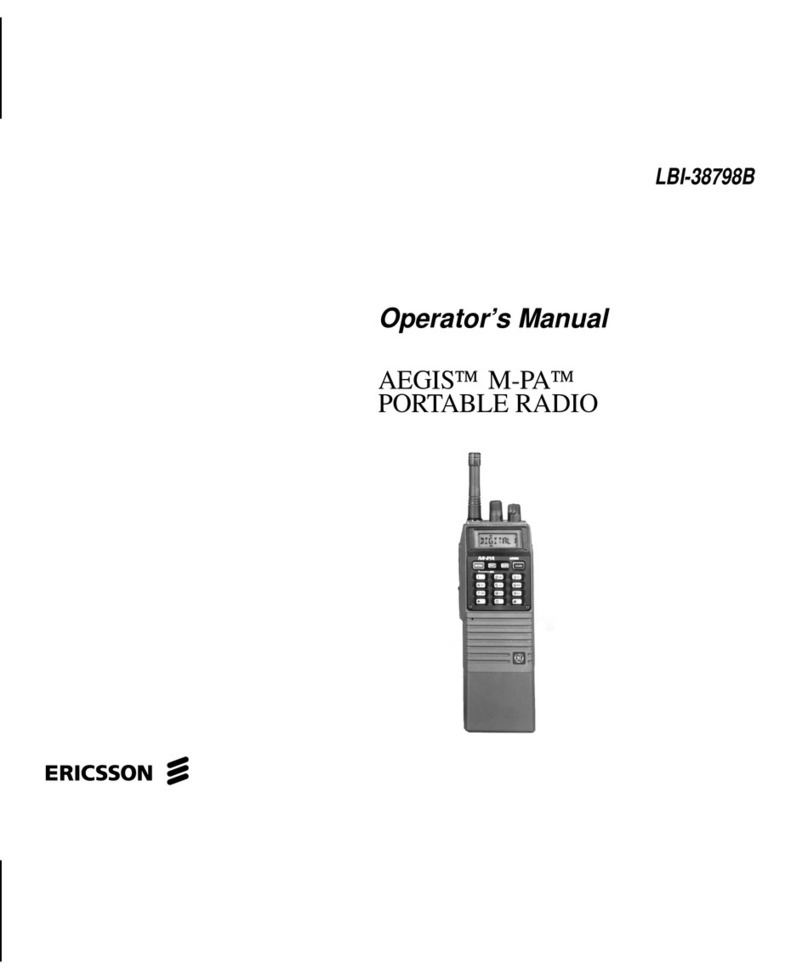 Ericsson AEGIS M-PA User manual