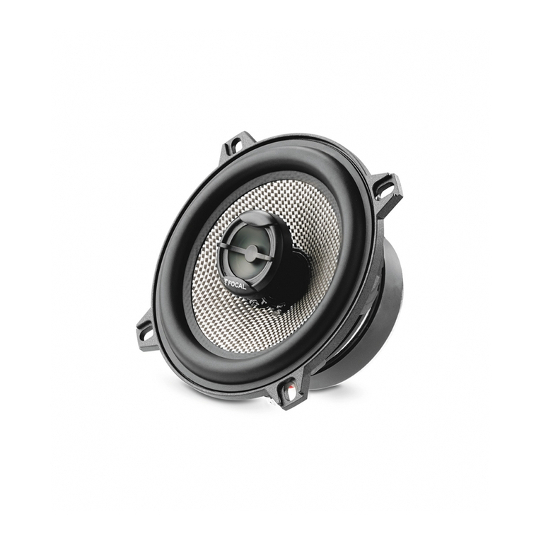 Focal 100 AC User manual
