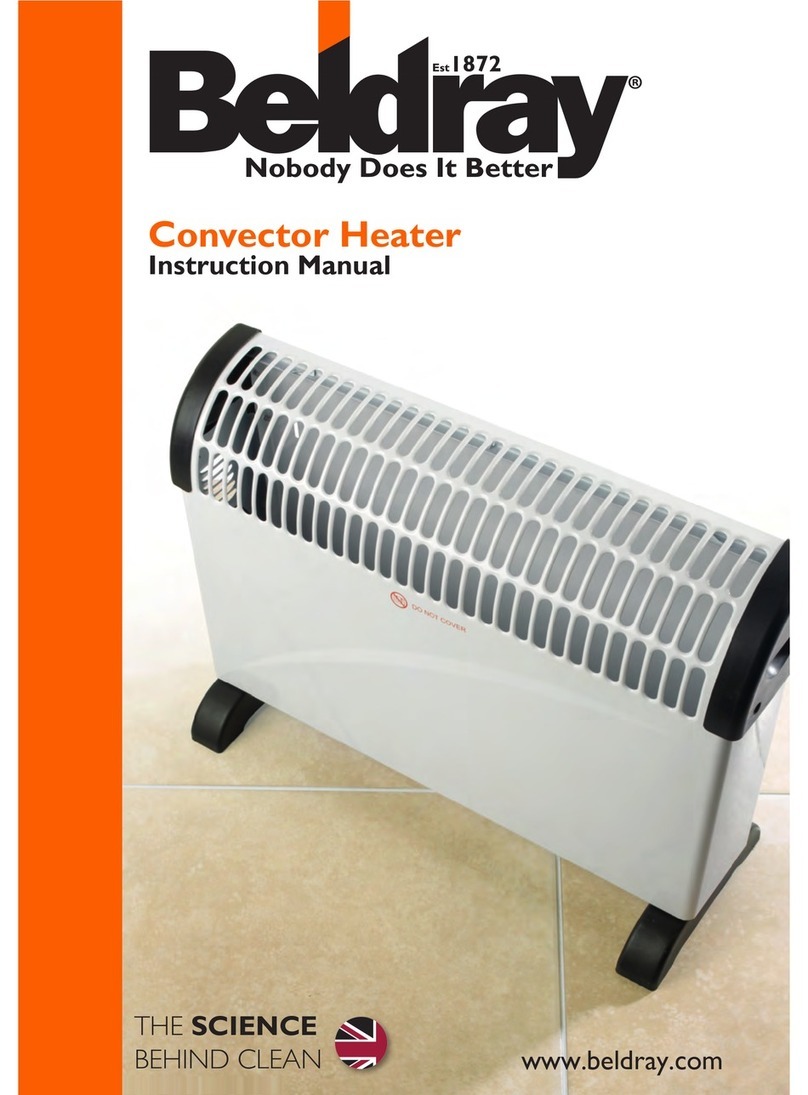 Beldray EH0576 instruction manual