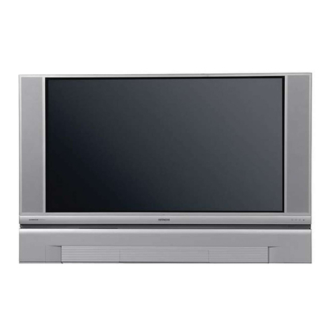 Hitachi 50V500 - UltraVision Digital - 50" Rear Projection... Service manual