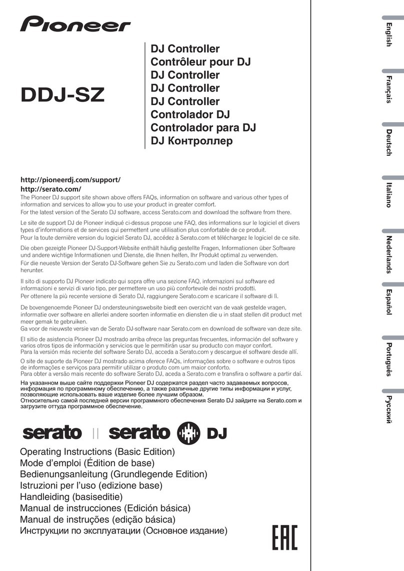 Pioneer DDJ-SZ operating instructions