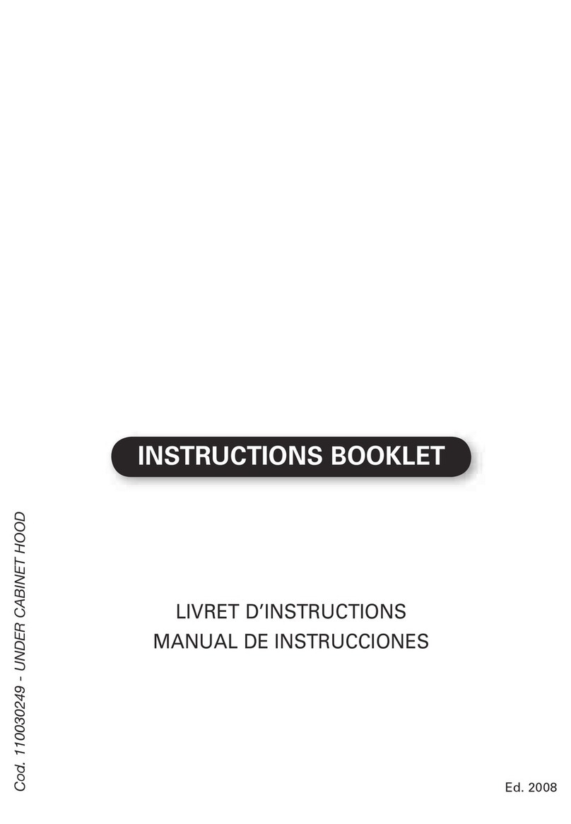 FALMEC ALBA 760 Instruction booklet