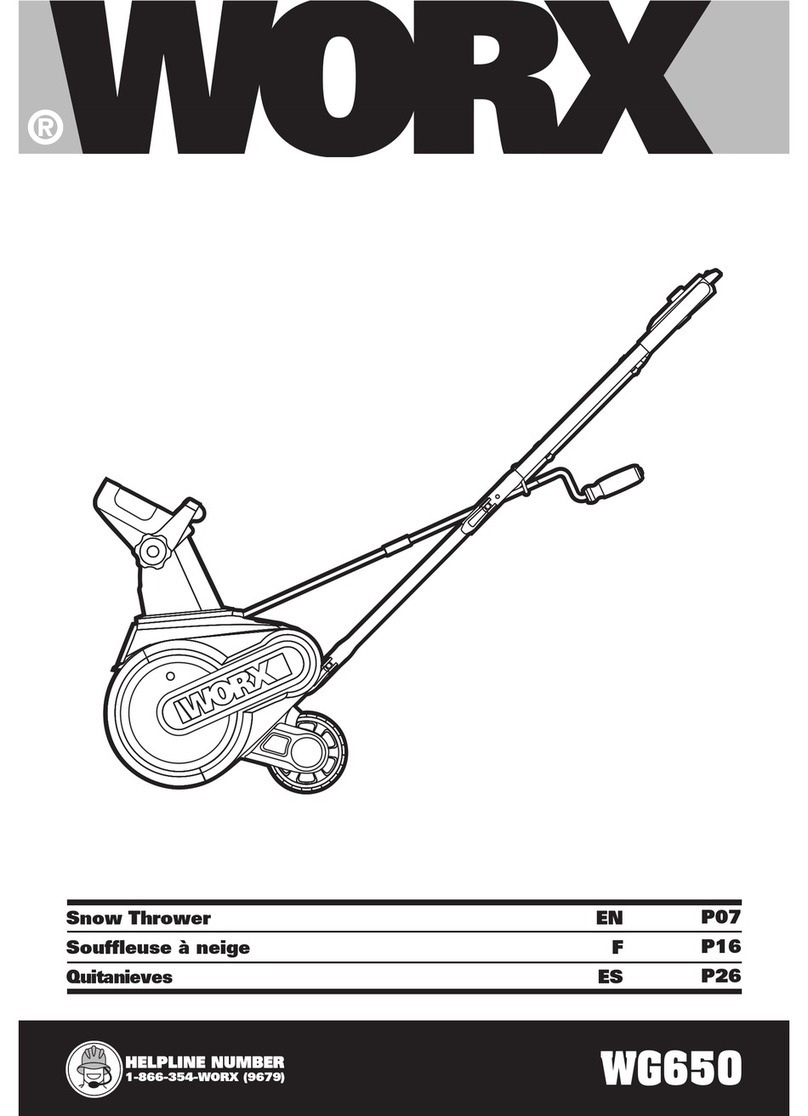 Worx WG650 User manual