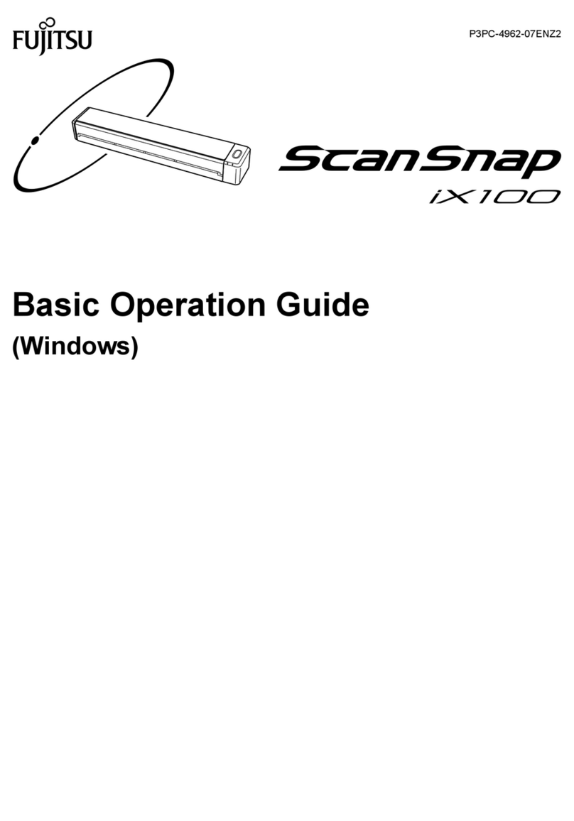 Fujitsu ScanSnap iX100 Assembly instructions