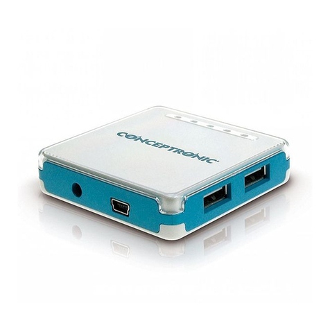 Conceptronic C4USB2BL user manual