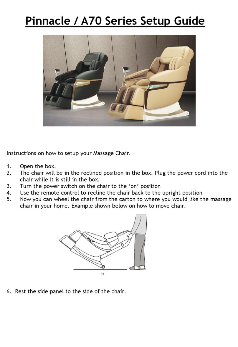 Back Doctor Pinnacle A70 series Setup guide Back Doctor Pinnacle A70 series Setup guide