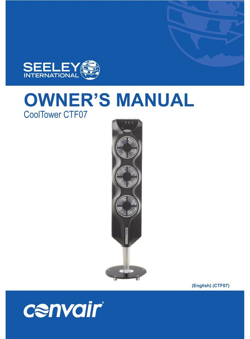 Convair CoolTowerCTF07 owner's manual