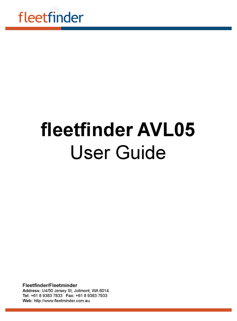 fleetfinder AVL05 user guide