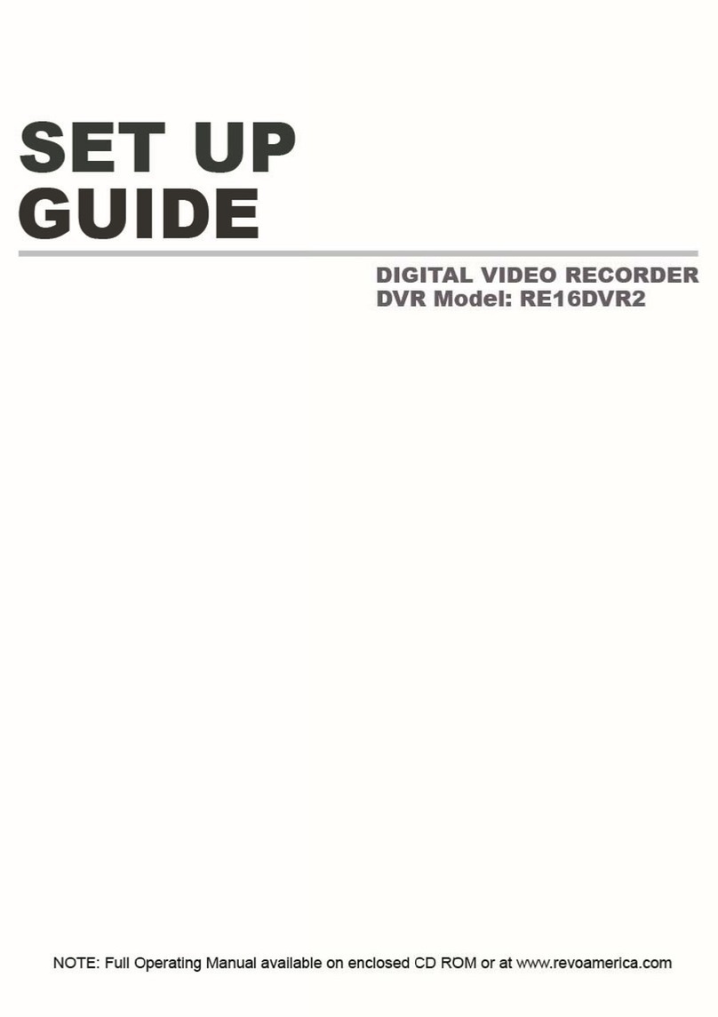 Revo RE16DVR2 Setup guide