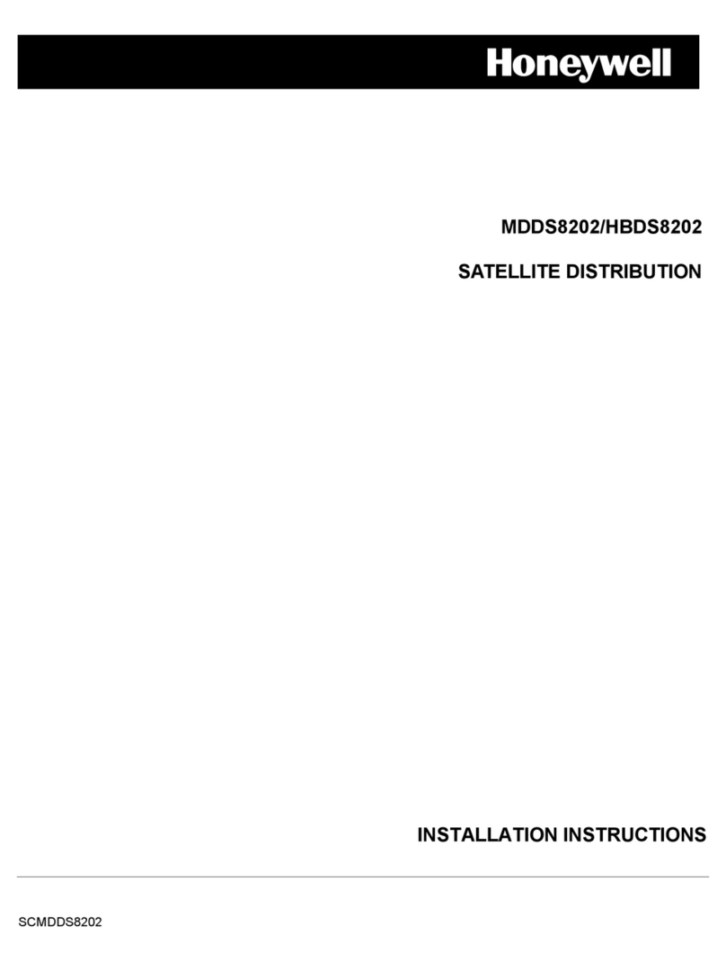 Honeywell MDDS8202 User manual