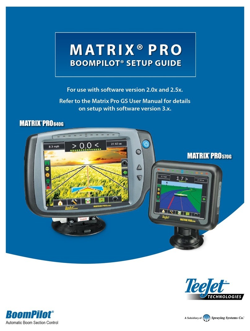 TeeJet Matrix Pro 840G User manual