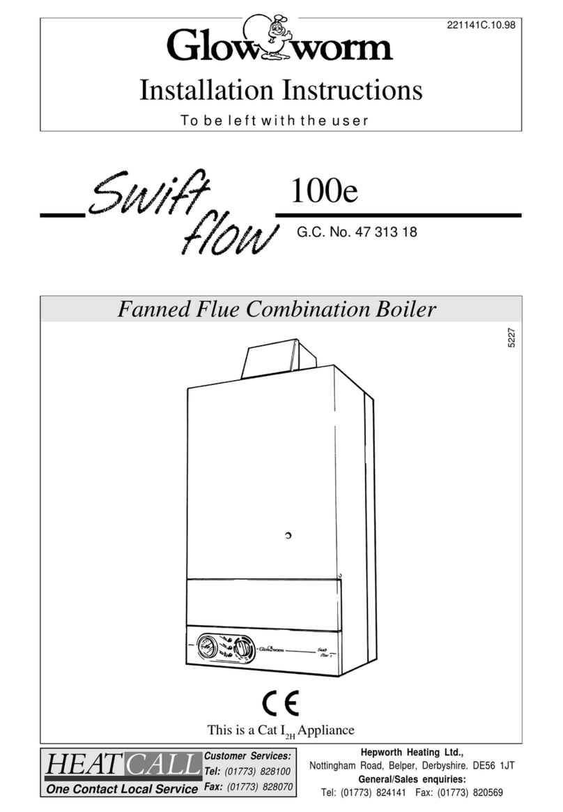 Glowworm swift flow 100e installation instructions