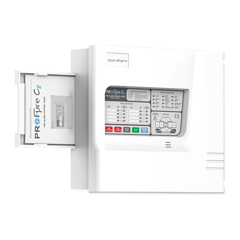 Eurofyre ProFyre C8 User manual, maintenance guide & log book