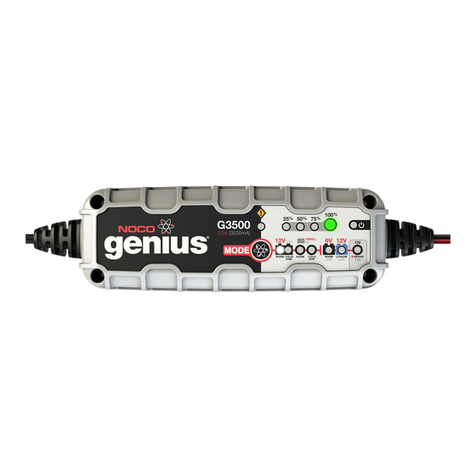 NOCO Genius G3500 V2.0 Genius user guide