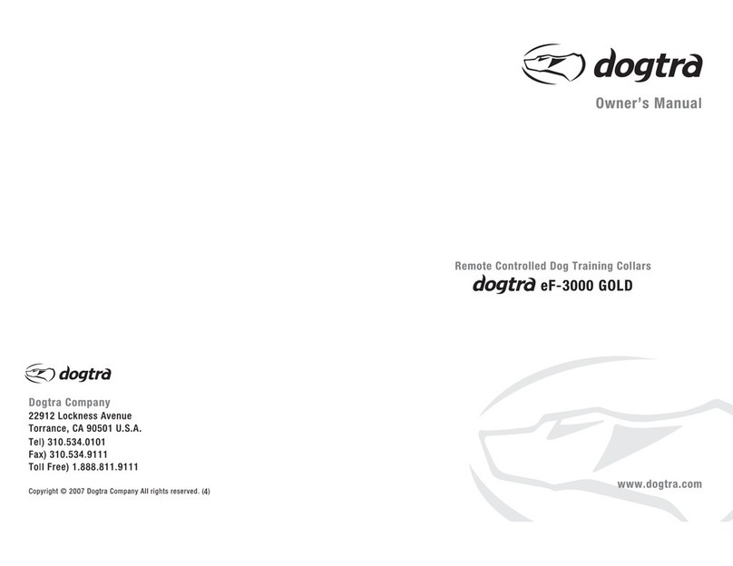 Dogtra EF3000 owner's manual