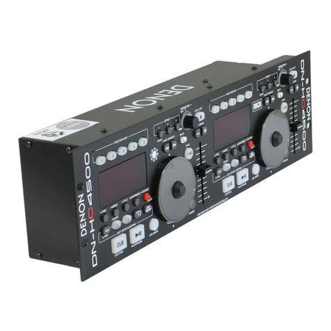 Denon DN-HC4500 - DJ Mixer USB Controller User manual