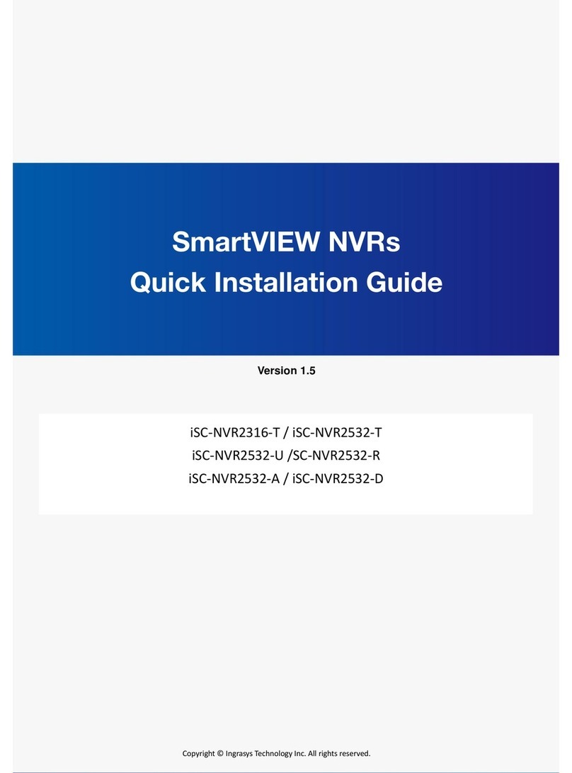 Smart view iSC-NVR2316-T Quick installation guide Smart view iSC-NVR2316-T Quick installation guide